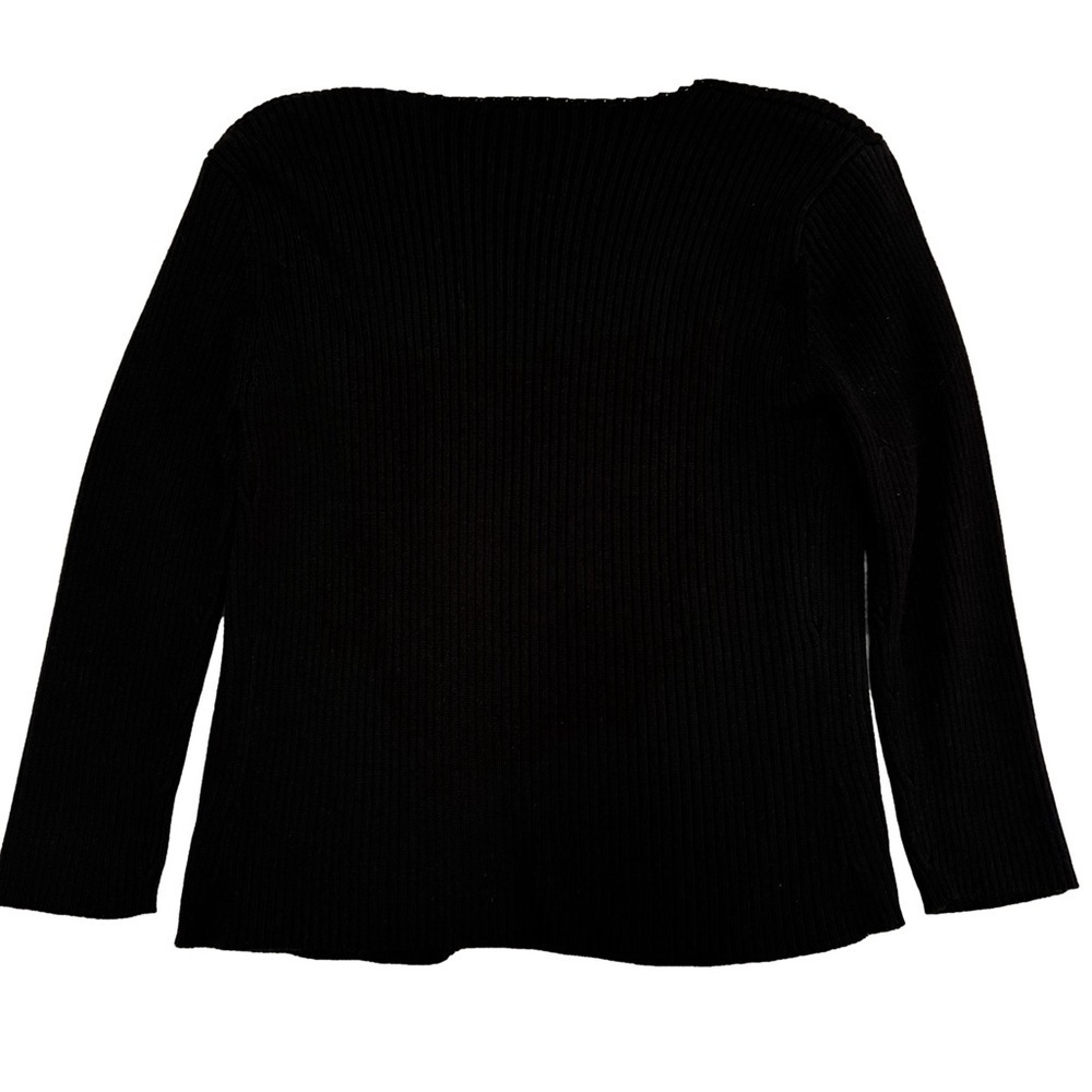 GAS.CO Black & White Abstract Dress with Black Sweater Shrug Set Size M NEW - Picture 7 of 15